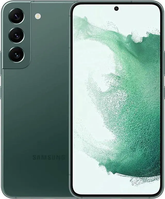 Alt view image 2 of 2 - Samsung Galaxy S22 (5G) - 128GB - Green - Single Sim - Fully Unlocked - Acceptable (Grade C)