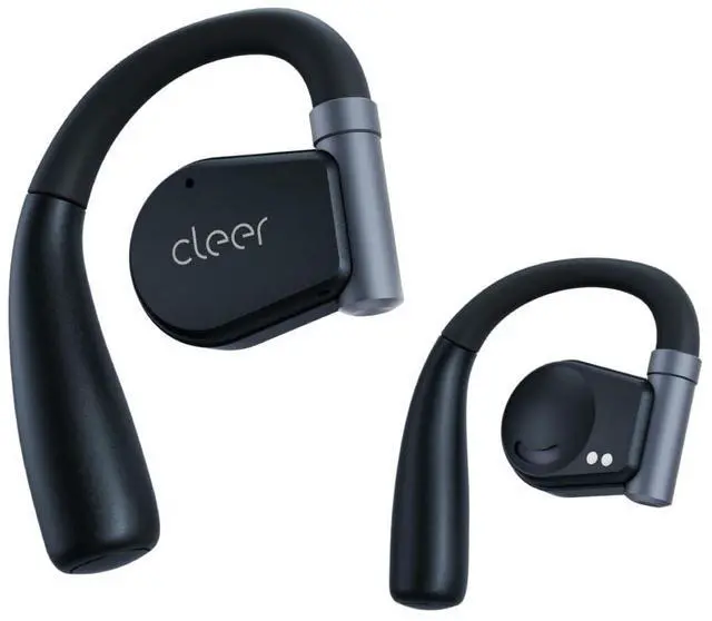 Main image of Cleer ARC II Open-Ear True Wireless Bluetooth Headphones, Snapdragon Sound, Multipoint Connection, Secure Fit, IPX5 Waterproof, Crystal Clear Calls, 35 Hours Playtime,For iPhone & Android (Blue)