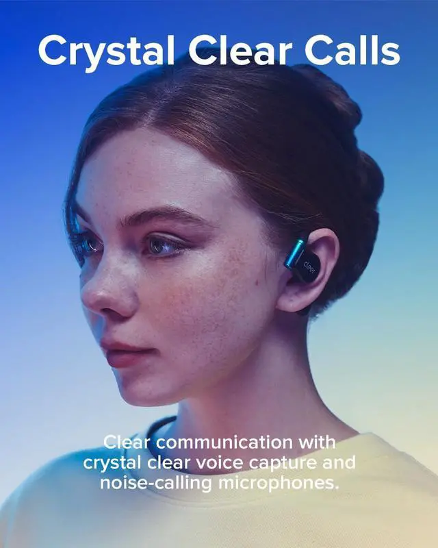 Alt view image 6 of 7 - Cleer ARC 3 Gaming Earbuds - True Wireless Open Ear Headphones,Ultra-Low Latency,Snapdragon & Dolby Sound, Bluetooth 5.4, USB-C Dongle,50Hr Battery, Compatible with PS4, PS5, PC, Quest, Switch, Black
