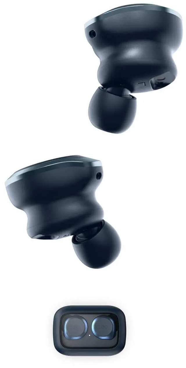 Alt view image 14 of 14 - Cleer ALLY Plus II Midnight Blue ALLYPLUS2BTMIBUS Adjustable Noise Cancelling Earbuds