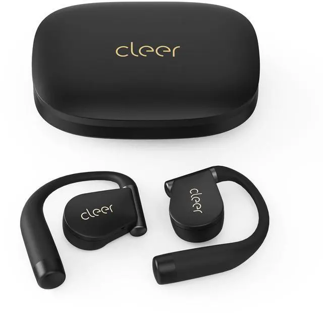 Main image of Cleer ARC 4 Open-Ear Sport Headphones with Dolby Audio & THX Certified Sound, IPX7 Waterproof Workouts & Running Sport Earbuds, 32H Playtime Black