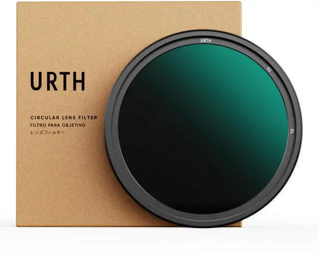 Alt view image 8 of 11 - Urth 95mm Circular Variable ND2-400 1-8.6 Stop Lens Filter #UNDX400ST95
