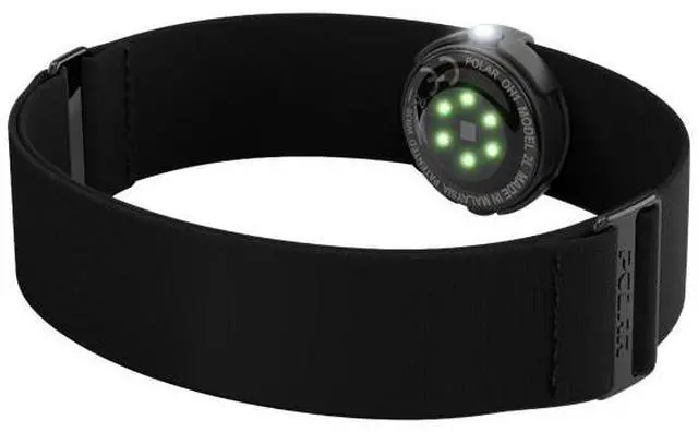 Main image of Polar OH1+  Waterproof Optical Heart Rate Sensor with Swimming Goggle Strap Clip and Armband  HR Monitor with Bluetooth, ANT+