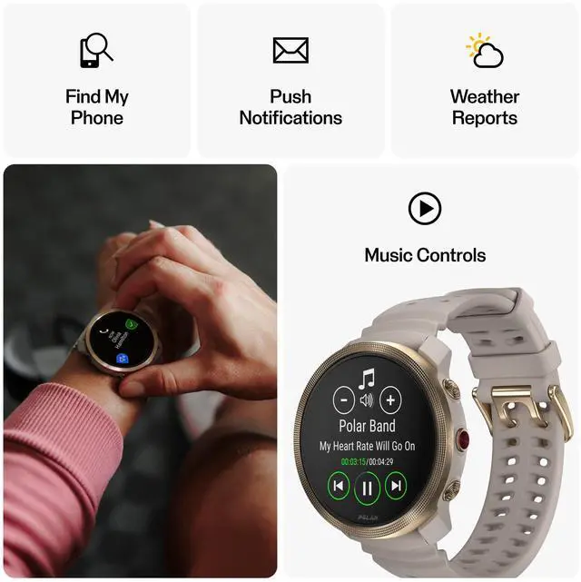Alt view image 5 of 6 - Polar Vantage M3 -Smart Multi-Sport Watch