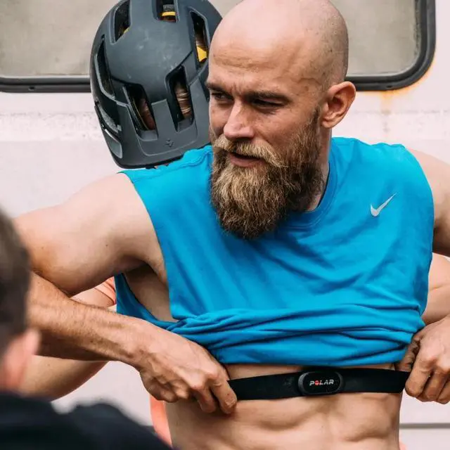 Alt view image 6 of 6 - Polar H10 Heart Rate Monitor ANT+ , Bluetooth HR Sensor for Men and Women Built-in Memory, XS-S