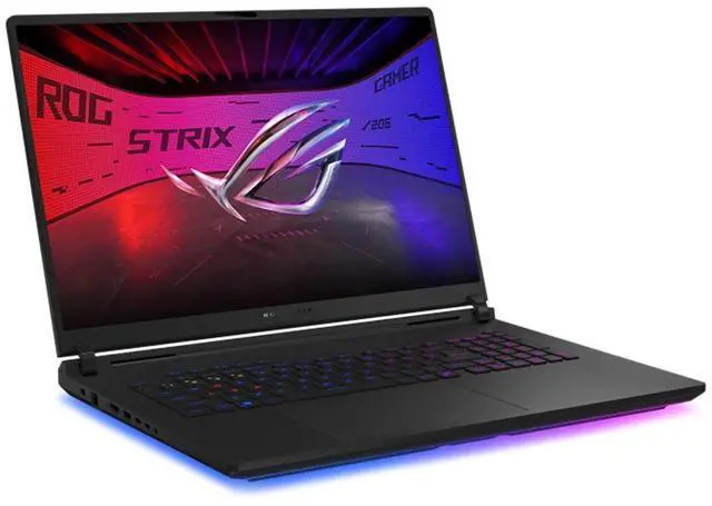 Alt view image 3 of 5 - ASUS ROG Strix SCAR 18 G835LX-XS98 18" Gaming Laptop Computer - Off Black
Intel Core Ultra 9 275HX 2.7GHz Processor; NVIDIA GeForce RTX 5090 24GB GDDR7; 64GB DDR5-5600 RAM; 2TB Solid State Drive