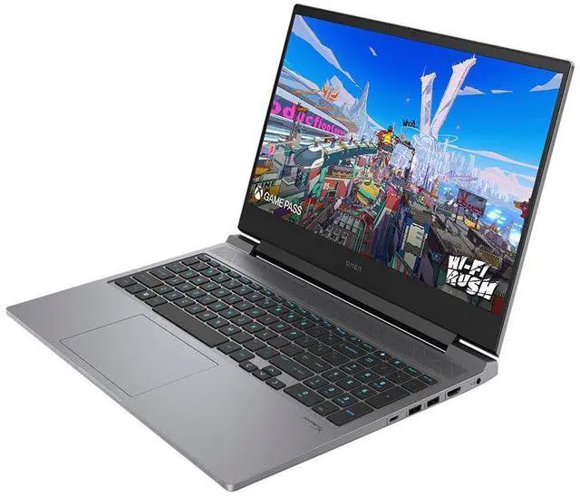 Alt view image 2 of 6 - HP OMEN 16.1" FHD 165Hz Display, Gaming Laptop Computer - Silver, Intel Core i7-14700HX 1.5GHz; NVIDIA GeForce RTX 4070 8GB GDDR6; 32GB DDR5 RAM; 1TB NVMe SSD,