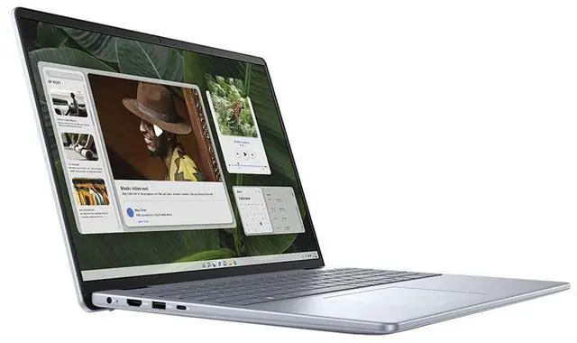 Alt view image 3 of 5 - Dell Inspiron 16 5645 16" Laptop Computer - Ice Blue, AMD Ryzen 7 8840U 3.3GHz; 16GB DDR5-5600 RAM; 1TB NVMe M.2 SSD; Radeon Graphics; Wi-Fi 6E;