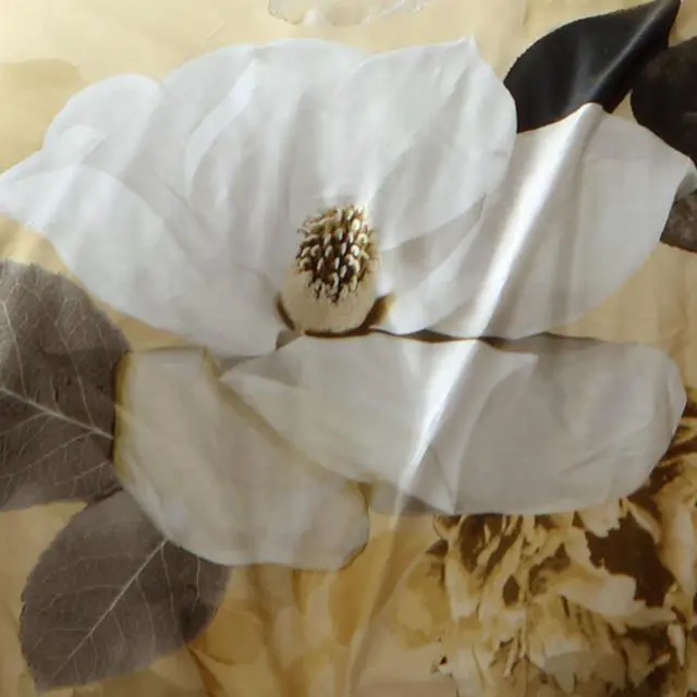 Alt view image 2 of 7 - Bebejan Magnolia 100% Cotton Sateen 5 Piece King Size Reversible Comforter Set