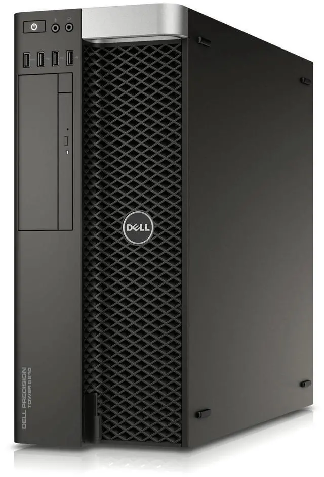 Main image of Dell Precision T5810 Xeon E5-1650 v3 6-Core 3.50GHz 32GB RAM 256GB SSD 1TB HDD GTX 1070 Win10 for Gaming & Content Creation