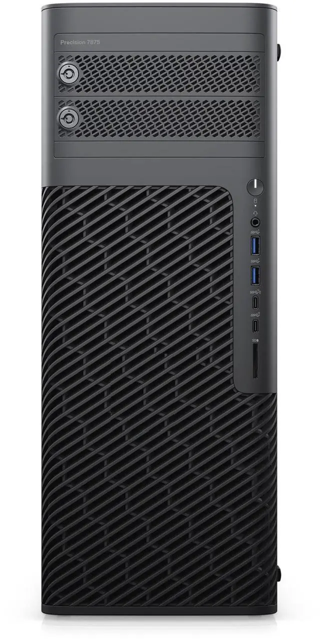 Alt view image 2 of 3 - Dell Precision 7875 Threadripper PRO 7985WX 256GB RAM RTX 3080 512GB NVMe 2x 16TB HDD Win11Pro for Gaming & Content Creation