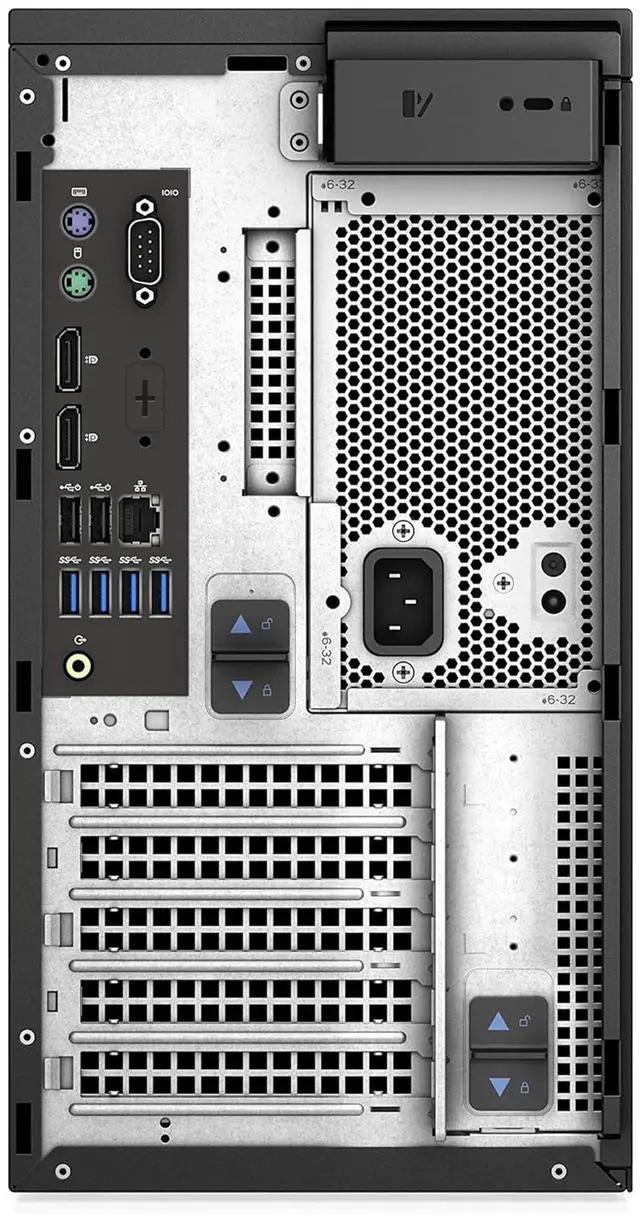 Alt view image 3 of 3 - Dell Precision 3630 Tower Core i5-9500 32GB Ram 1TB HDD 256GB SSD Win11 Pro for Professional Business Applications