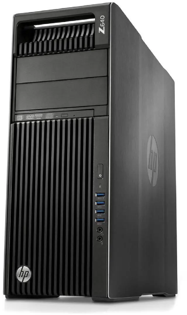 Main image of HP Z640 24 Core Workstation 2x Intel Xeon E5-2690 v3 2.60GHz 128GB RAM 1TB NVMe M.2 for Virtualization & Custom Builds - NO GPU/OS