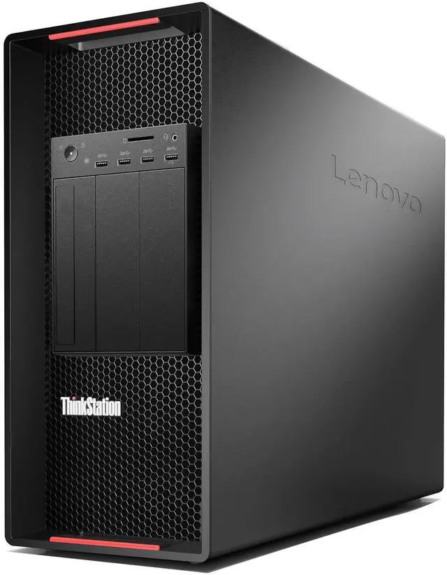 Main image of Lenovo ThinkStation P920 2x Platinum 8180 32GB 2x RTX 4000 1TB NVMe 4TB HDD W11 for CAD, 3D Rendering & Engineering