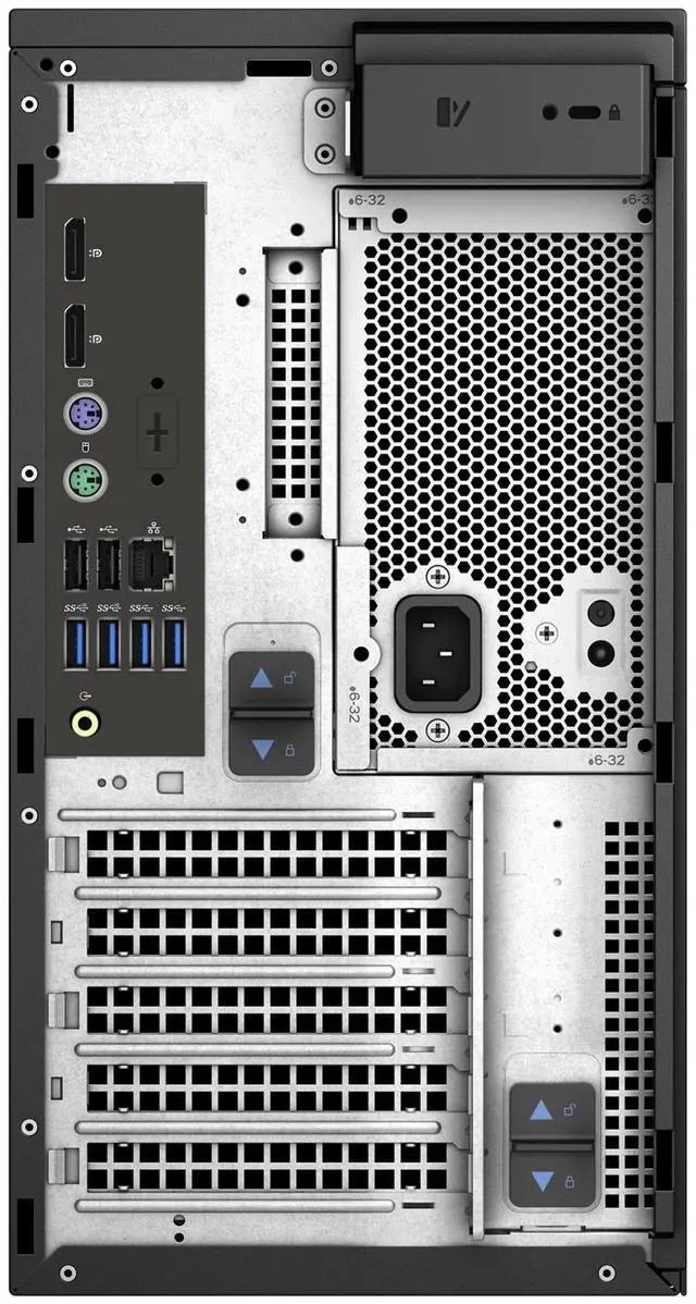 Alt view image 3 of 3 - Dell Precision 3640 Tower Workstation - Intel Core i7-10700K - 32GB DDR4 RAM - 1TB NVMe SSD - NVIDIA RTX A4000 16GB GDDR6 - Windows 11 Pro - Refurbished