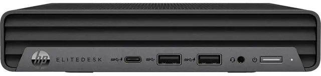 Alt view image 2 of 3 - HP EliteDesk 800 G6 Mini Desktop PC - Business Computer, Intel Core i5-10500 Processor, 16GB RAM - 512GB SSD, Windows 11 Pro - Black, Keyboard & Mouse