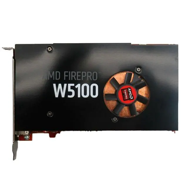 Alt view image 2 of 5 - Dell FirePro W5100 W2C47 High Profile Quad Port CAD Design Video Graphics Card