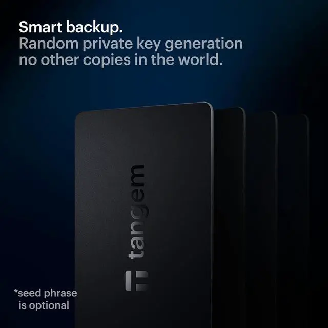 Alt view image 4 of 7 - TANGEM Wallet 2.0 (Pack of 2 cards) - Secure Crypto Wallet - Trusted Cold Storage for Bitcoin, Ethereum, NFT's & More Coins - 100% Offline Hardware
