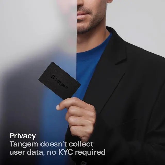 Alt view image 7 of 7 - TANGEM Wallet 2.0 (Pack of 2 cards) - Secure Crypto Wallet - Trusted Cold Storage for Bitcoin, Ethereum, NFT's & More Coins - 100% Offline Hardware