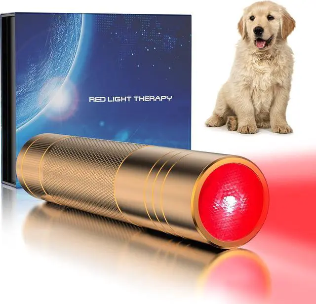 Main image of PUPCA Pet/Vet Therapy Torch Device,Cold Laser Therapy Relieves Muscle Joint Pain Animals,Portable Red Light Therapy with 650&808nm Wavelength,for Dog,Cats,Horses & Others