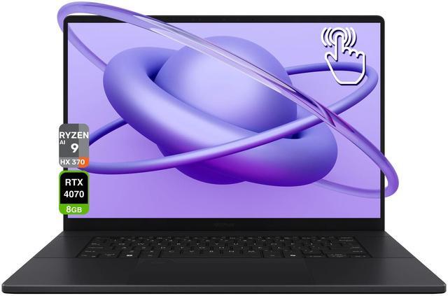 Main image of ASUS ProArt P16 Copilot+ Laptop, AMD Ryzen AI 9 HX 370, 32 GB LPDDR5x RAM, 2 TB PCIe SSD, 16" 4K (3840x2400) Touch Screen Display, Nvidia G-Force RTX 4070, Backlit Keyboard, W11 Home, Nano Black
