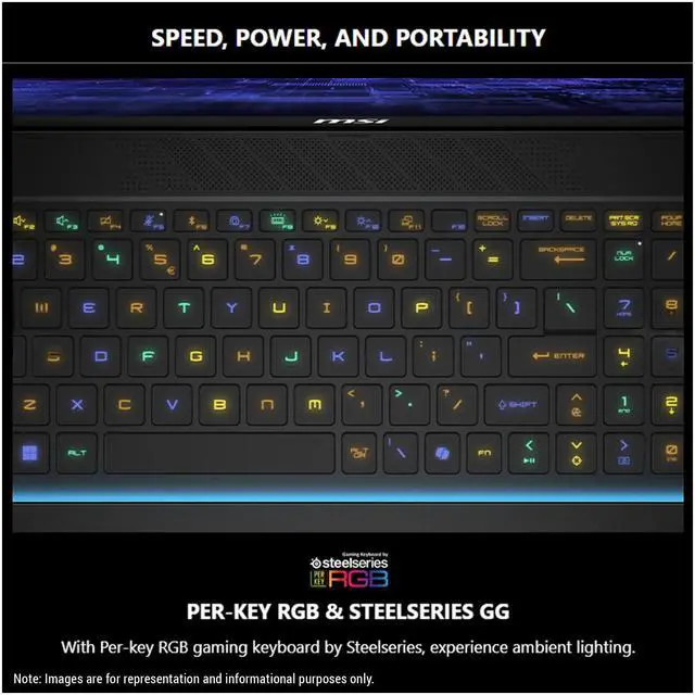 Alt view image 5 of 7 - MSI Stealth 18 AI Studio Gaming Laptop, Intel Ultra 9-185H, 32 GB DDR5 RAM, 1 TB PCle SSD, 18 QHD+ (2560x1600) 240Hz, Nvidia G-force RTX 4080, Backlit Keyboard, W11 Home