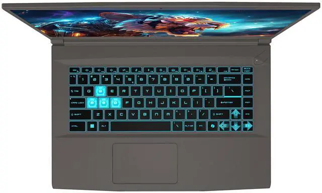 Alt view image 5 of 7 - MSI Thin A15 Gaming AI Laptop, AMD Ryzen 9 8945HS, 64 GB DDR5 RAM, 4 TB PCIe SSD, 15.6" FHD (1920x1080) 144 Hz IPS Display, Nvidia G-Force RTX 4060, Backlit Keyboard, W11 Pro, Black