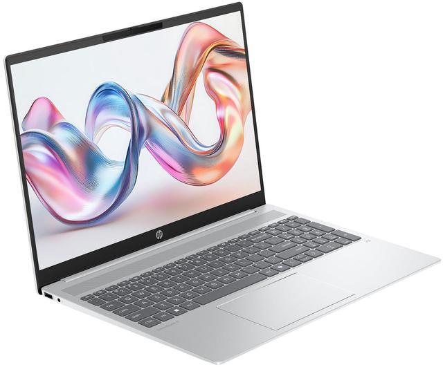 Alt view image 6 of 7 - HP OmniBook 5 AI Copilot+ Laptop, AMD Ryzen AI 7 350, 32 GB LPDDR5x RAM, 1 TB PCIe SSD, 16" 2K (1920x1200) Touchscreen Display, AMD Radeon 860M, Backlit Numeric Keyboard, W11 Home, Silver
