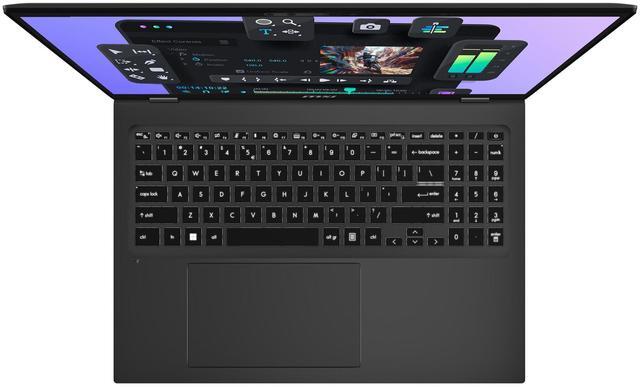 Alt view image 5 of 7 - MSI Prestige 16AI Studio Laptop, Intel Ultra 7-155H, 32 GB LPDDR5 RAM, 1 TB PCIe SSD, 16" QHD+ (2560x1600) Display, Nvidia G-Force RTX 4070, Backlit Numeric Keyboard, W11 Pro, Gray