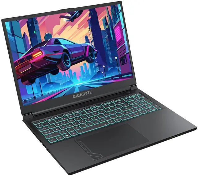 Alt view image 2 of 6 - GIGABYTE G6 Series Gaming Laptop, Intel i7-13620H, 32 GB DRR5 RAM, 1 TB PCIe SSD, 16" WUXGA (1920x1200) 165Hz Display, Nvidia G-Force RTX 4060, RGB Backlit Numeric Keyboard, W11 Pro, Black