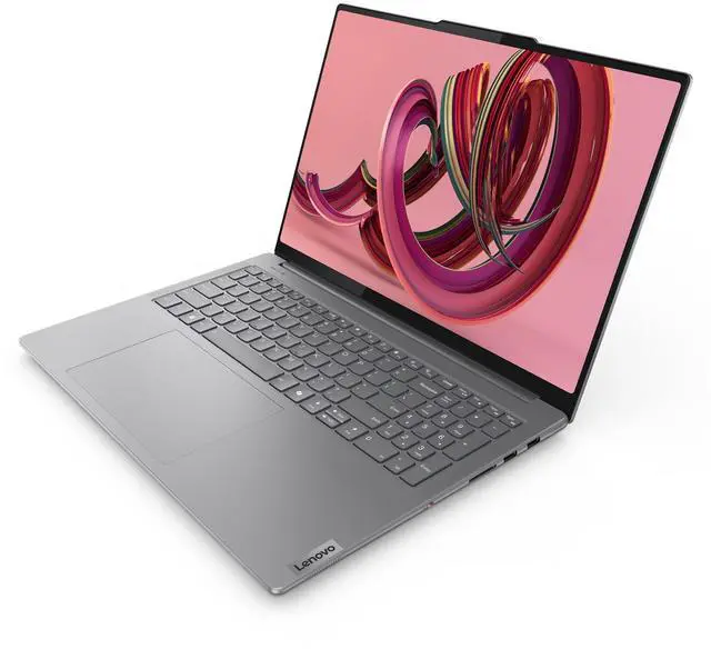 Alt view image 7 of 7 - Lenovo Yoga Pro 9i Laptop, Intel Core 9-185H, 32 GB LPDDR5X RAM, 2 TB PCIe SSD, 16" 3.2K Mini LED Touchscreen (3200x2000) Display, Nvidia G-Force RTX 4060, Backlit Keyboard, W11 Pro, Luna Grey