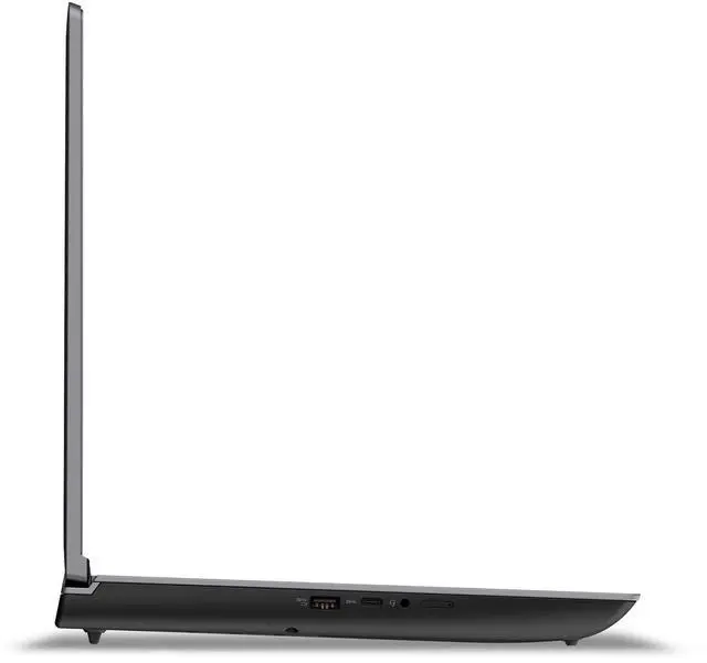 Alt view image 7 of 7 - Lenovo ThinkPad P16 Gen 2 Mobile Workstation, Intel i7-14700HX, 32 GB DDR5 RAM, 2 TB PCIe SSD, 16" WQUXGA (3840x2400) Display, Nvidia G-Force RTX 2000, Backlit Keyboard, W11 Pro, Storm Grey