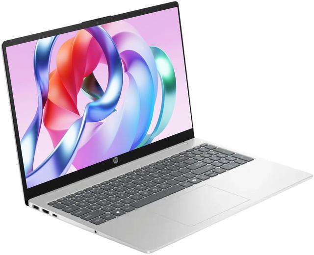 Alt view image 7 of 7 - HP 15 Laptop, Intel i7-1355U, 16 GB DDR4 RAM, 1 TB PCIe SSD, 15.6" FHD (1920x1080) Touchscreen, Iris Xe Graphics, W11 Home, Natural Silver