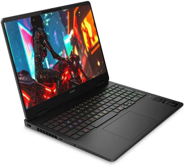 Alt view image 6 of 7 - HP OMEN Gaming Laptop, AMD Ryzen 9-8940HX, 64 GB DDR5 RAM, 2 TB PCIe SSD, 16" 2K (1920x1200) 144Hz Display, Nvidia G-Force RTX 5060, Backlit Keyboard, W11 Home, Shadow Black