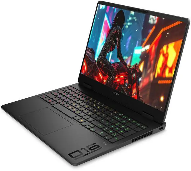 Alt view image 7 of 7 - HP OMEN Gaming Laptop, AMD Ryzen 9-8940HX, 64 GB DDR5 RAM, 2 TB PCIe SSD, 16" 2K (1920x1200) 144Hz Display, Nvidia G-Force RTX 5060, Backlit Keyboard, W11 Home, Shadow Black
