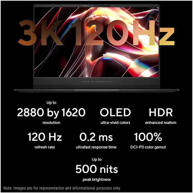 Alt view image 5 of 7 - ASUS Vivobook S Copilot+ Laptop, AMD Ryzen AI 9 HX 370, 32 GB LPDDR5x RAM, 1 TB PCIe SSD, 15.6" 3K (2880x1620) Display, AMD Radeon 890M, 1-Zone RGB Backlit Keyboard, W11 Pro, Neutral Black