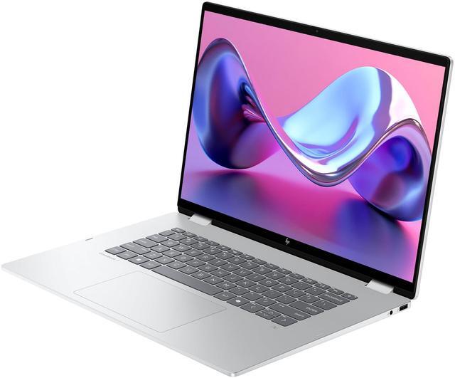 Alt view image 7 of 7 - HP OmniBook 7 Flip Copilot+ AI Laptop, Intel Ultra 7-258V, 32 GB LPDDR5x RAM, 1 TB PCIe SSD, 16" 3K (2880x1800) OLED Touchscreen, Intel Arc 140V, Backlit Keyboard, W11 Home, Silver