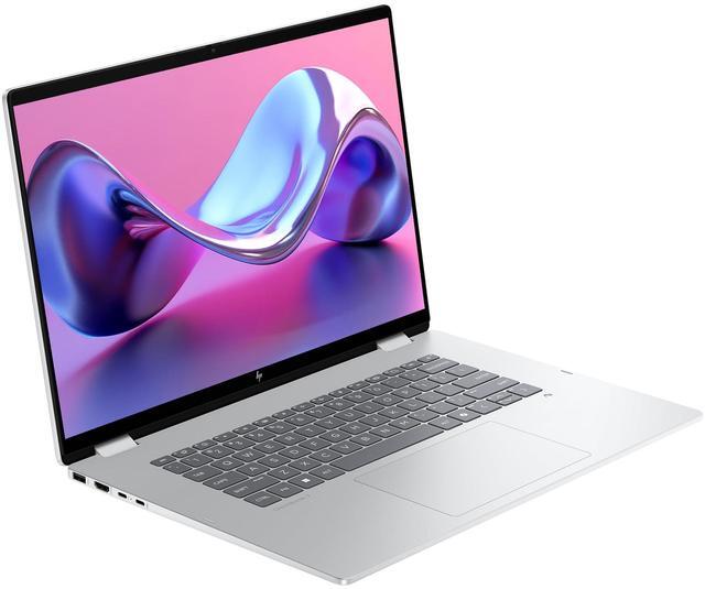 Alt view image 6 of 7 - HP OmniBook 7 Flip Copilot+ AI Laptop, Intel Ultra 7-258V, 32 GB LPDDR5x RAM, 1 TB PCIe SSD, 16" 3K (2880x1800) OLED Touchscreen, Intel Arc 140V, Backlit Keyboard, W11 Home, Silver