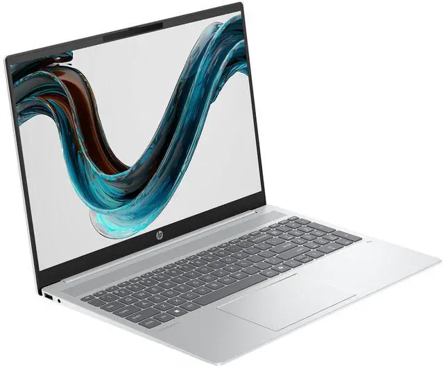 Alt view image 6 of 7 - HP OmniBook 5 AI Copilot+ Laptop, AMD Ryzen AI 7 350, 16 GB LPDDR5x RAM, 2 TB PCIe SSD, 16" 2K (1920x1200) Touchscreen Display, AMD Radeon 860M, Backlit Numeric Keyboard, W11 Home, Silver
