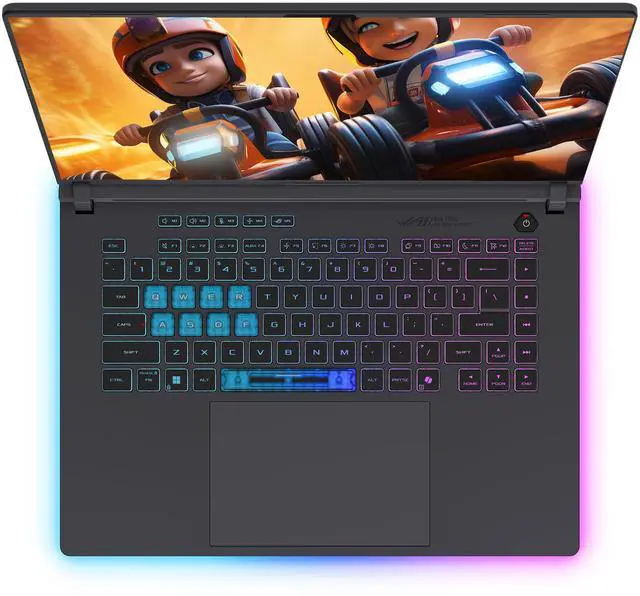Alt view image 5 of 7 - ASUS ROG Strix G16 Gaming Laptop, Intel Ultra 9-275HX, 64 GB DDR5 RAM, 2 TB PCIe SSD, 16" 2.5K (2560x1600) 240Hz Nebula Display, Nvidia G-Force RTX 5070, RGB Backlit Keyboard, W11 Pro, Eclipse Gray
