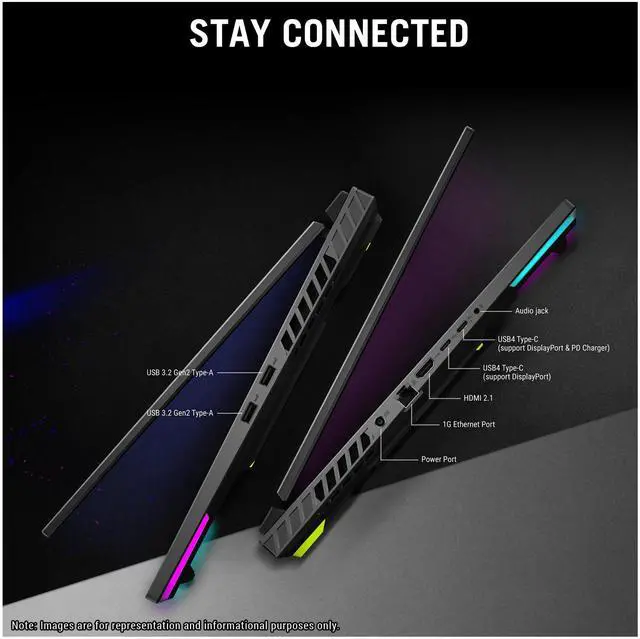 Alt view image 4 of 7 - ASUS ROG Strix G18 Gaming Laptop, AMD Ryzen 9-9955HX, 32 GB DDR5 RAM, 1 TB PCIe SSD, 18" 2.5K (2560x1600) 240Hz Display, Nvidia G-Force RTX 5070, 4-Zone RGB Keyboard, W11 Home, Eclipse Gray