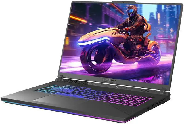 Alt view image 7 of 7 - ASUS ROG Strix G18 Gaming Laptop, AMD Ryzen 9-9955HX, 32 GB DDR5 RAM, 1 TB PCIe SSD, 18" 2.5K (2560x1600) 240Hz Display, Nvidia G-Force RTX 5070, 4-Zone RGB Keyboard, W11 Home, Eclipse Gray