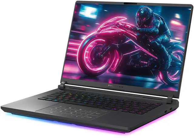 Alt view image 7 of 7 - ASUS ROG Strix G16 Gaming Laptop, Intel Ultra 9-275HX, 64 GB DDR5 RAM, 2 TB PCIe SSD, 16 2.5K (2560x1600) Display, Nvidia G-Force RTX 5070Ti, RGB Backlit Chiclet Keyboard, W11 Home, Gray
