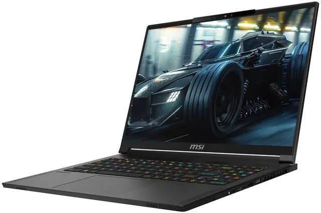 Alt view image 7 of 7 - MSI Creator A16 AI+ Gaming Laptop, AMD Ryzen AI 9-365, 32 GB LPDDR5x RAM, 2 TB PCIe SSD, 16" QHD+ (2560x1600) Display, Nvidia G-Force RTX 4060, Per-key RGB Keyboard, W11 Pro, Lunar Gray