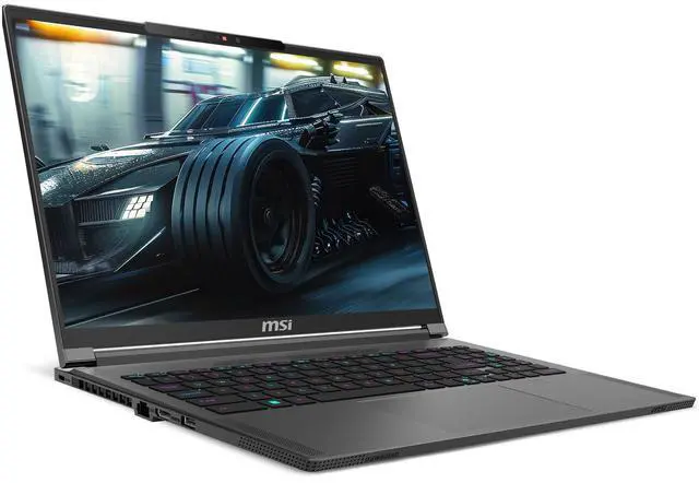 Alt view image 6 of 7 - MSI Creator A16 AI+ Gaming Laptop, AMD Ryzen AI 9-365, 32 GB LPDDR5x RAM, 2 TB PCIe SSD, 16" QHD+ (2560x1600) Display, Nvidia G-Force RTX 4060, Per-key RGB Keyboard, W11 Pro, Lunar Gray
