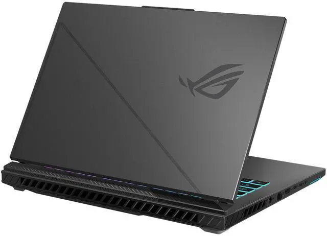 Alt view image 6 of 7 - ASUS ROG Strix G16 Gaming Laptop, AMD Ryzen 9-9955HX, 64 GB DDR5 RAM, 2 TB PCIe SSD, 16" 2.5K (2560x1600) Display, Nvidia G-Force RTX 5070Ti, Backlit Chiclet Keyboard RGB, W11 Pro, Eclipse Gray