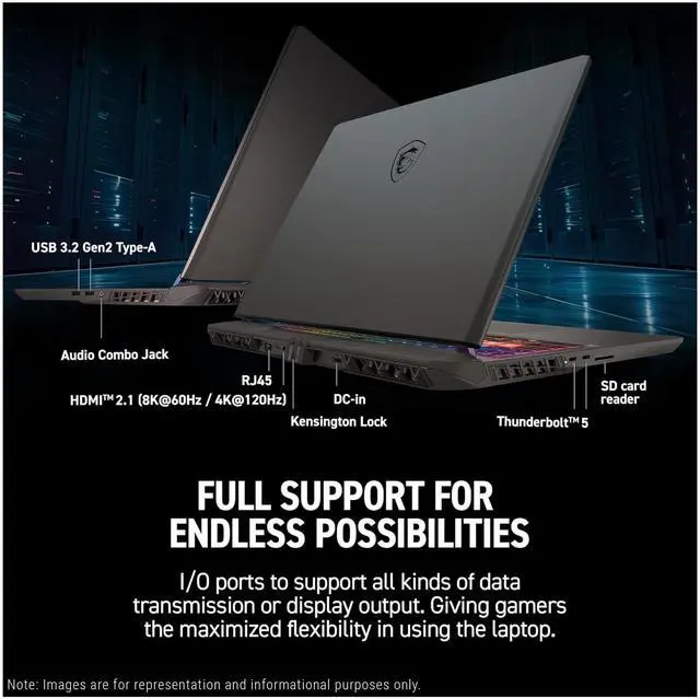 Alt view image 10 of 11 - MSI 23.8" Touchscreen All-In-One Desktop,Intel Core 7 Processor 150U,Wi-Fi 6 and Bluetooth 5.3,32GB RAM,1 TB SSD + 1 TB HDD,Windows 11 Home