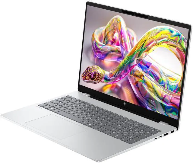 Alt view image 7 of 7 - HP OmniBook 7 Laptop, Intel 9-270H (14 cores, 20 threads), 64 GB DDR5 RAM, 4 TB PCIe SSD, 16" 2K (2048x1280) OLED 120Hz Touchscreen, Integrated Intel Graphics, Backlit Keyboard, W11 Home, Gray