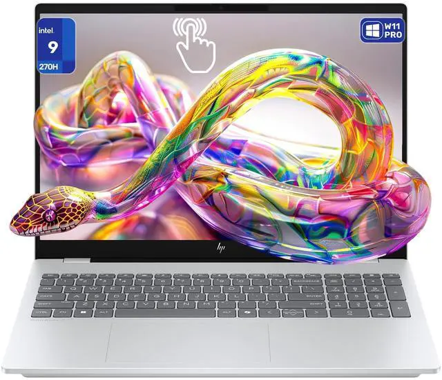 Main image of HP OmniBook 7 Laptop, Intel 9-270H (14 cores, 20 threads), 64 GB DDR5 RAM, 1 TB PCIe SSD, 16" 2K (2048x1280) OLED 120Hz Touchscreen, Integrated Intel Graphics, Backlit Keyboard, W11 Pro, Gray