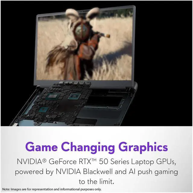Alt view image 3 of 7 - Alienware 18 Area 51 Gaming Laptop, Intel Ultra 9-275HX, 32 GB DDR5 RAM, 2 TB PCIe SSD, 18" QHD+ (2560x1600) 300Hz Display, Nvidia G-Force RTX 5070, Backlit Keyboard, W11 Home, Liquid Teal